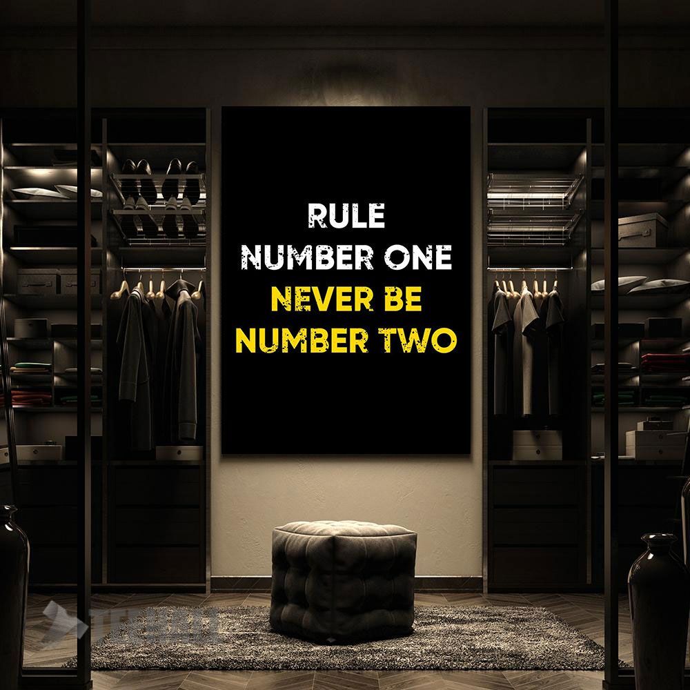 Rule-Number-One-Quote-Motivational-Canvas-Prints-Wall-Art-Decor-2 Rule Number One Quote Motivational Canvas Prints Wall Art Decor 2