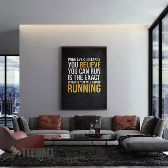 Running Motivation Canvas Prints Wall Art Decor 1 1