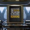 Running Motivation Canvas Prints Wall Art Decor