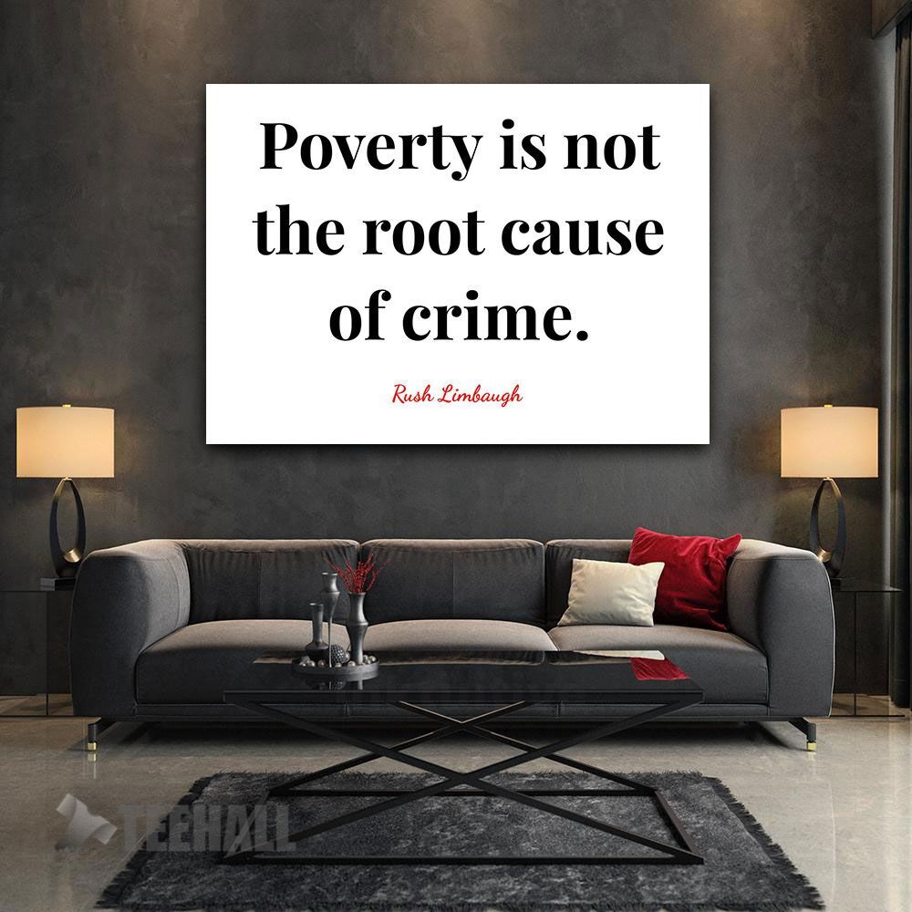 Rush Limbaugh Quote Motivational Canvas Prints Wall Art Decor