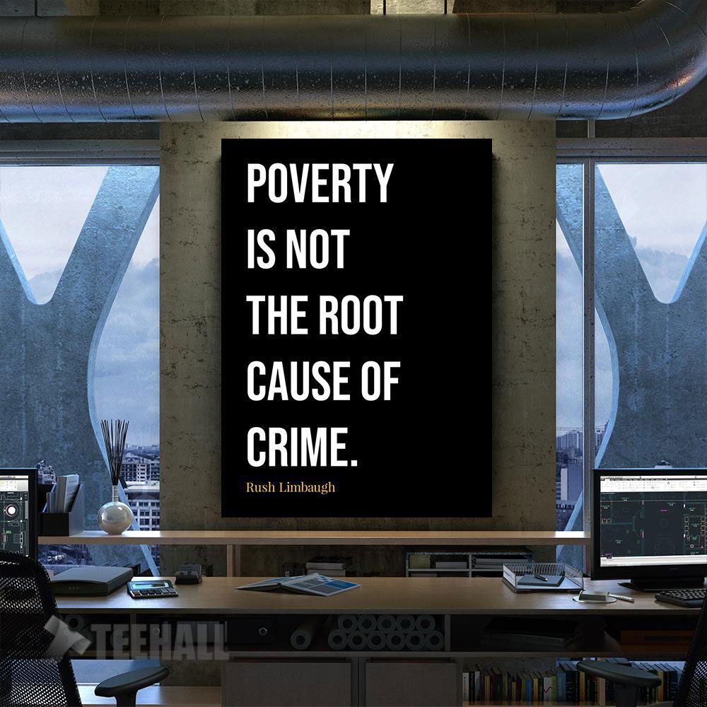 Rush Limbaugh Quotes Motivational Canvas Prints Wall Art Decor