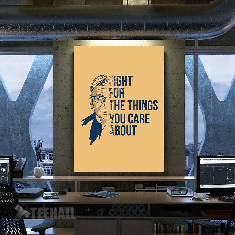 Ruth Bader Ginsburg Motivational Canvas Prints Wall Art Decor