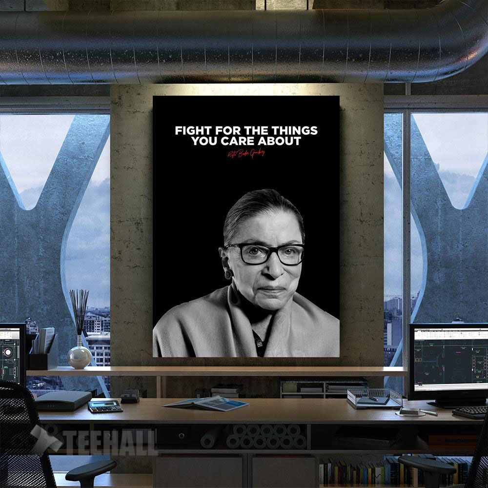 Ruth Bader Ginsburg Quote Motivational Canvas Prints Wall Art Decor