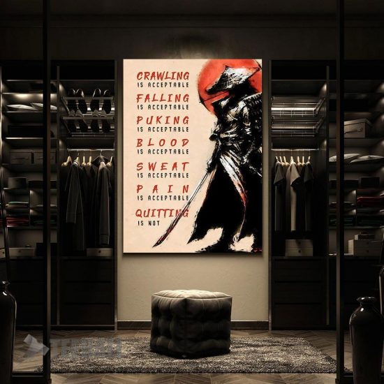 Samurai Motivational Canvas Prints Wall Art Decor 2
