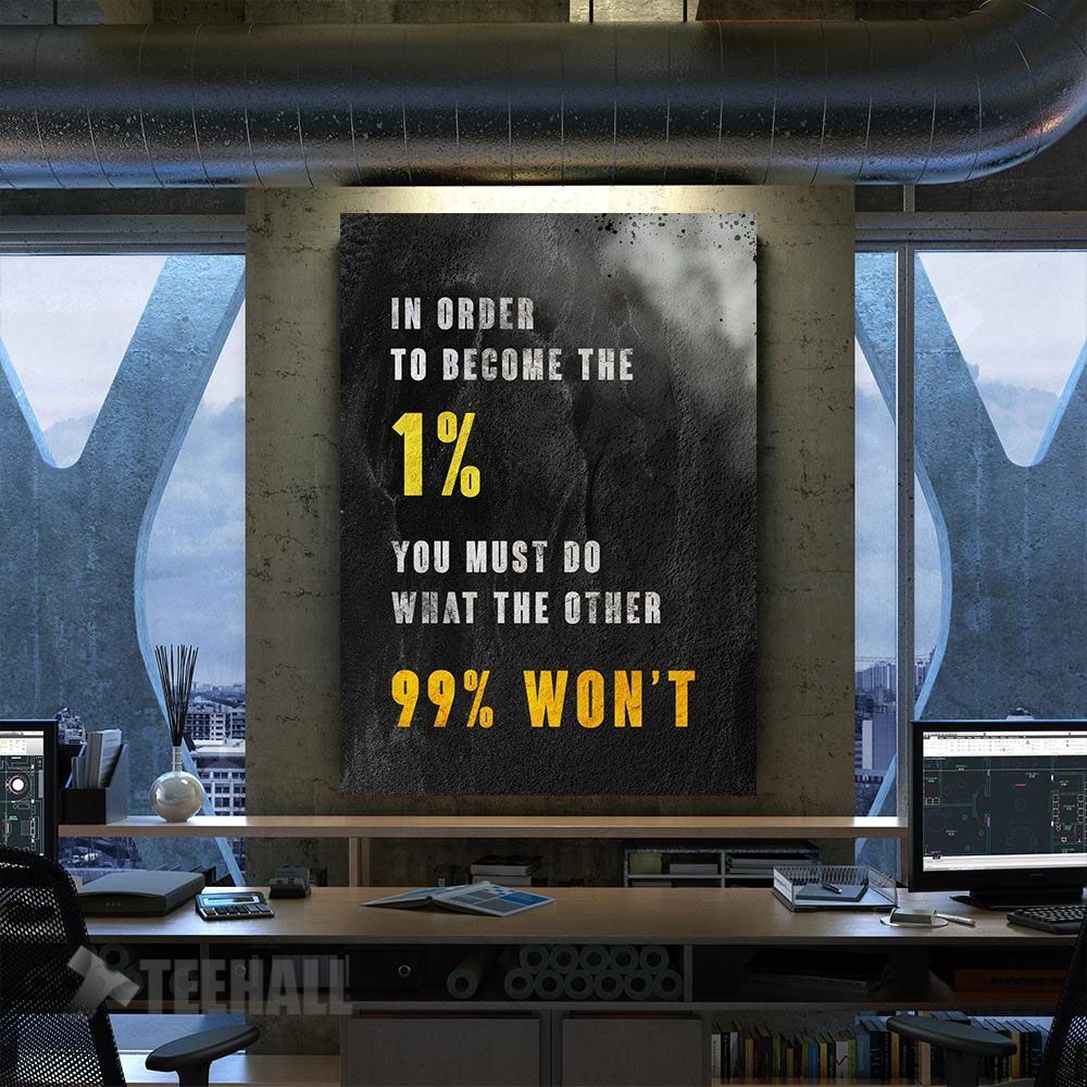 Stand Out Motivational Canvas Prints Wall Art Decor