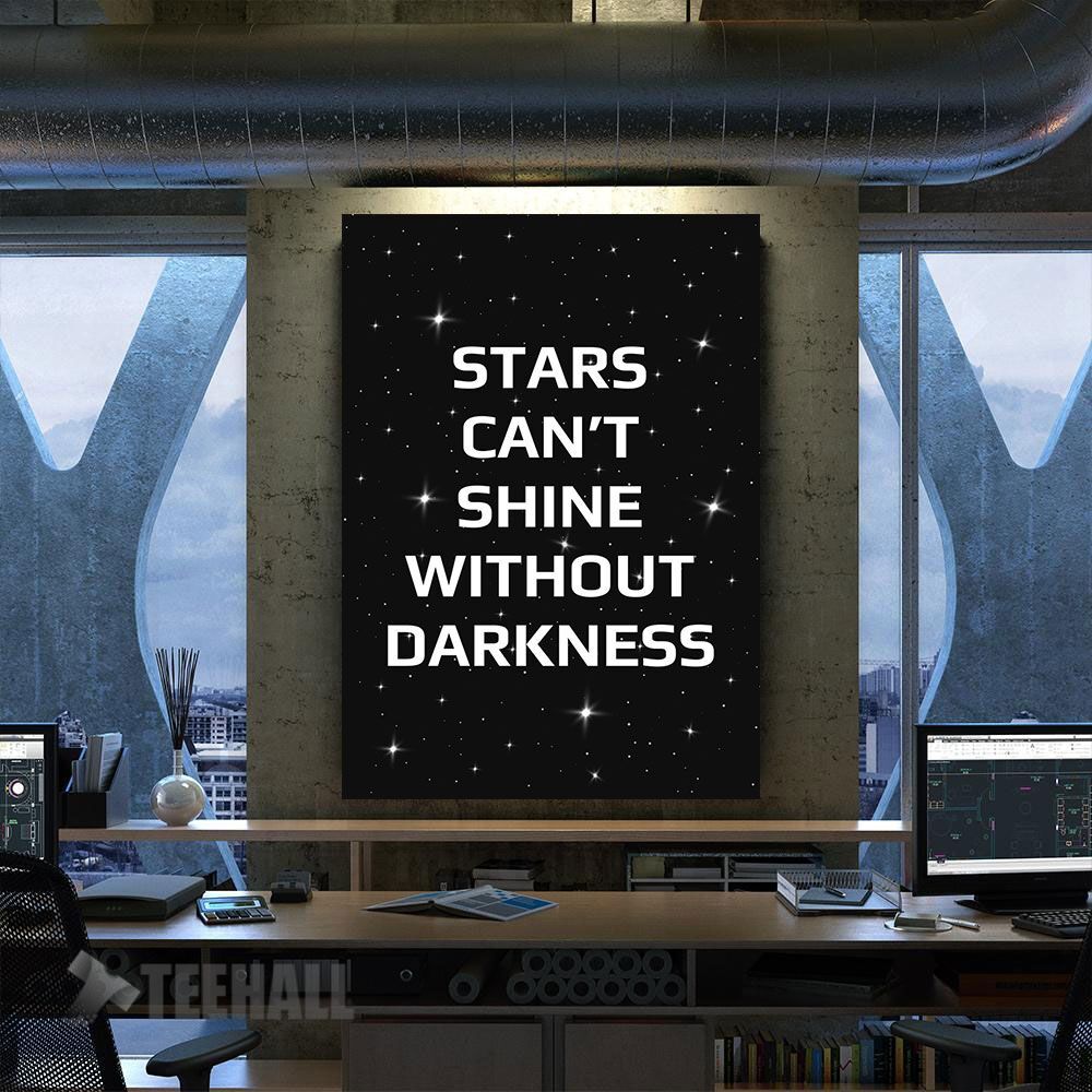 Stars-Shine-In-Darkness-Motivational-Canvas-Prints-Wall-Art-Decor Stars Shine In Darkness Motivational Canvas Prints Wall Art Decor