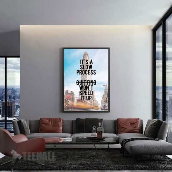 Stay On Course Quote Motivational Canvas Prints Wall Art Decor 1