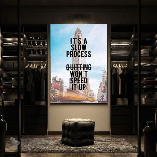 Stay On Course Quote Motivational Canvas Prints Wall Art Decor 2