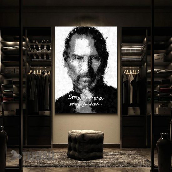 Steve Jobs Motivational Canvas Prints Wall Art Decor 2