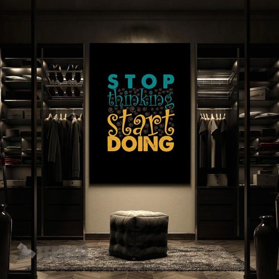 Stop Motivation Canvas Prints Wall Art Decor 2