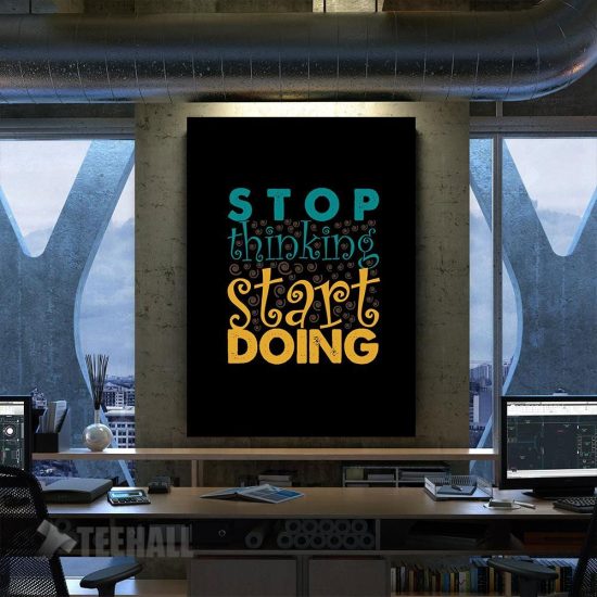 Stop Motivation Canvas Prints Wall Art Decor