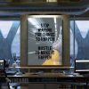 Stop Waiting Quote Motivational Canvas Prints Wall Art Decor
