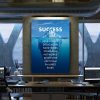 Success Iceberg Motivation Canvas Prints Wall Art Decor