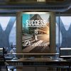 Success Is A Decision Motivational Canvas Prints Wall Art Decor