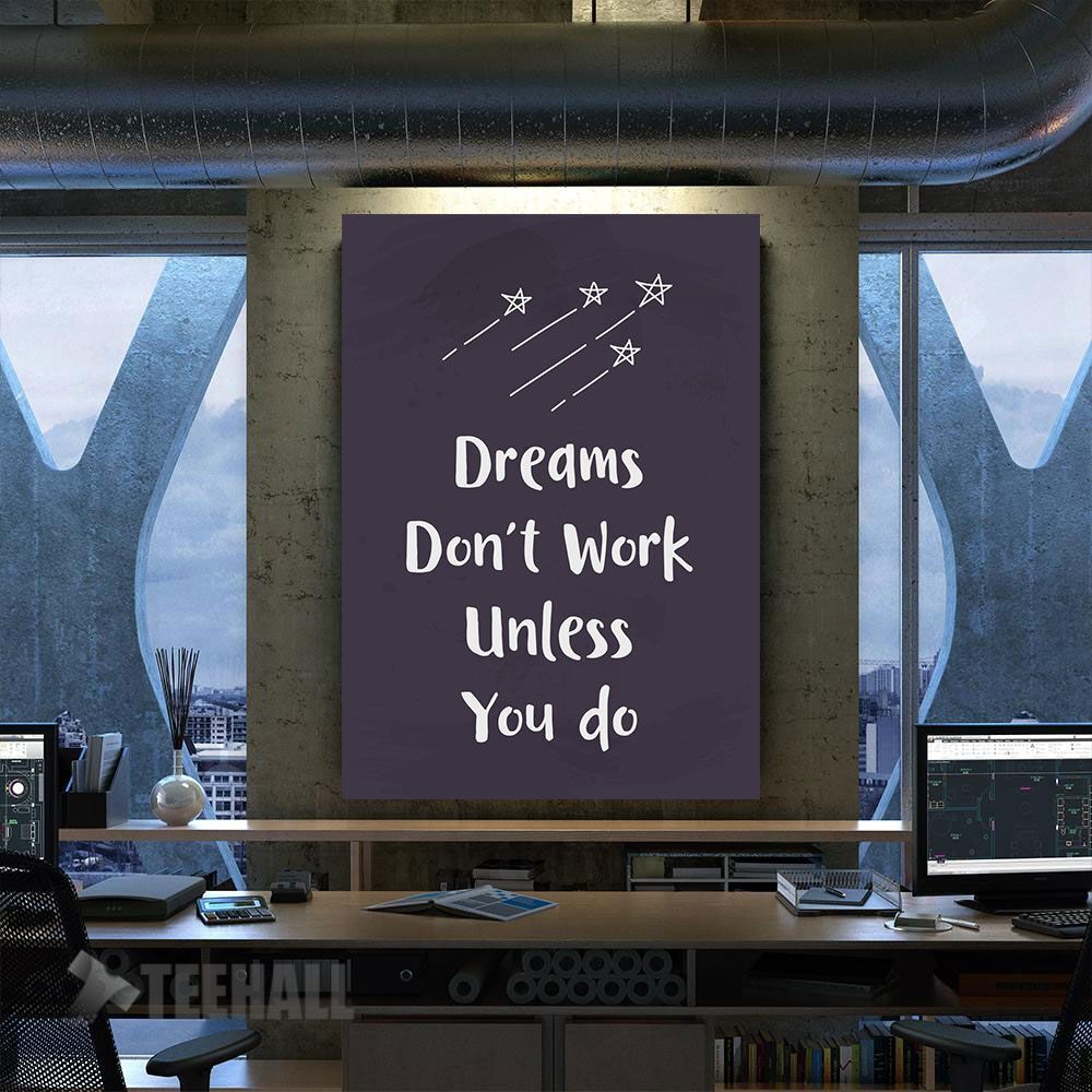 Success Motivation Quote Canvas Prints Wall Art Decor