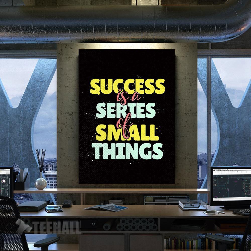 Success Motivation Quote Canvas Prints Wall Art Decor
