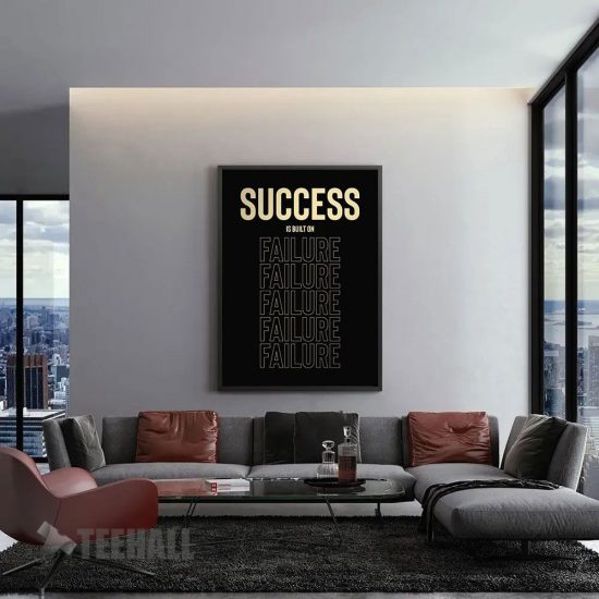 Success Motivational Canvas Prints Wall Art Decor 1 7