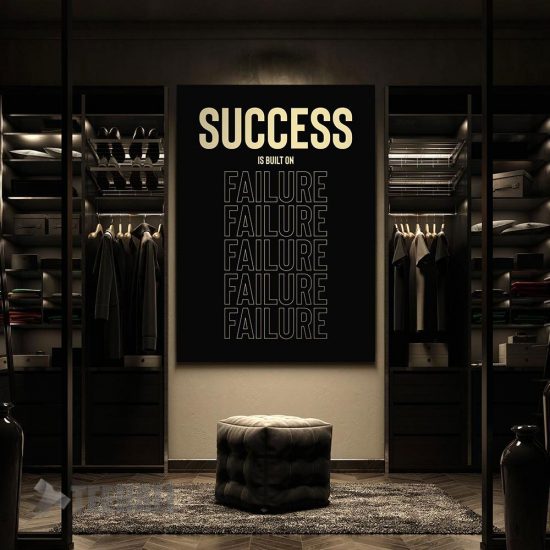 Success Motivational Canvas Prints Wall Art Decor 2 7