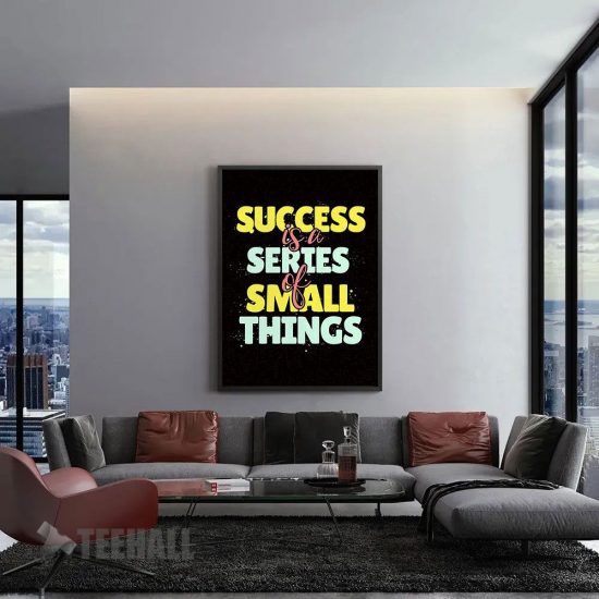 Success Motivational Quote Canvas Prints Wall Art Decor 1