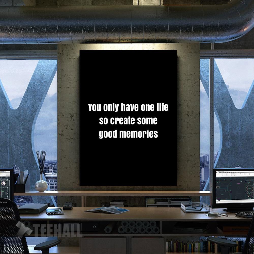 Text Art And Motivation Canvas Prints Wall Art Decor