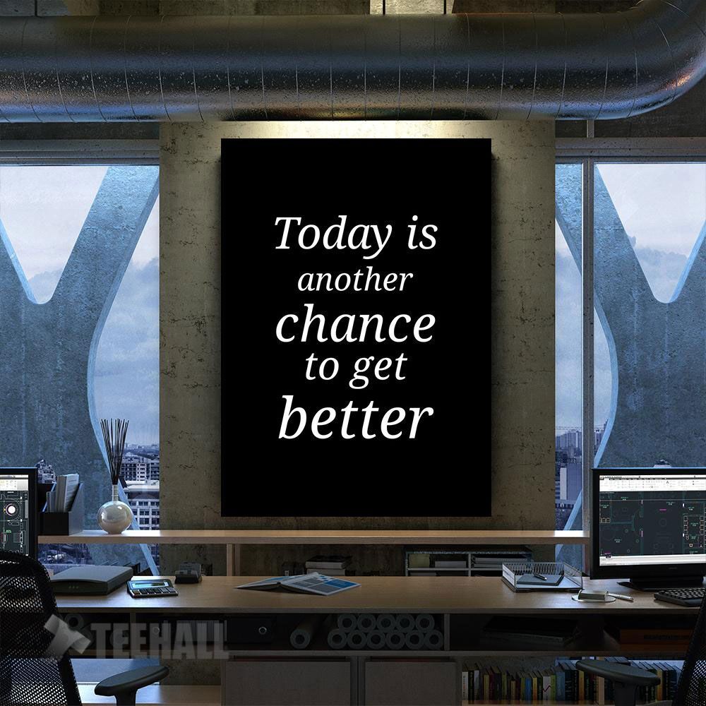 Text Art And Motivation Canvas Prints Wall Art Decor