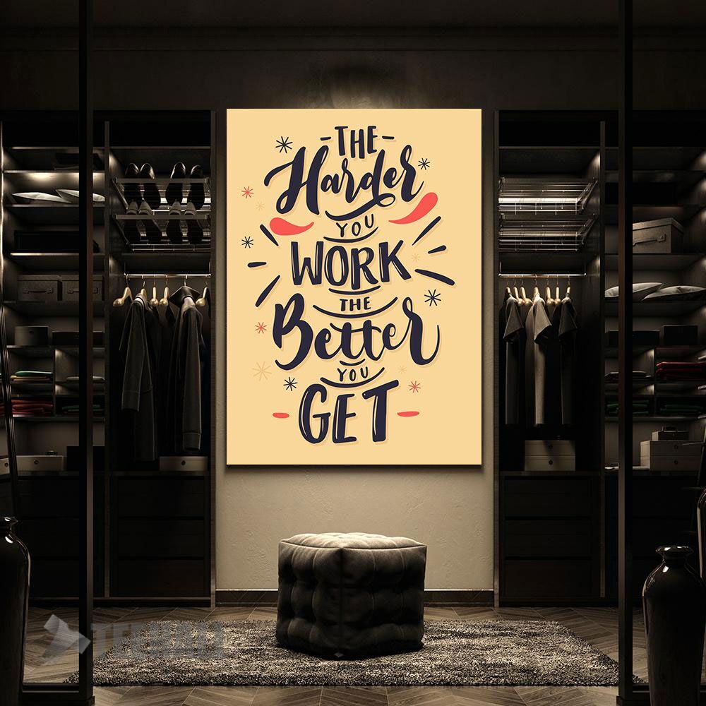 The-Harder-You-Work-Motivational-Canvas-Prints-Wall-Art-Decor-2 The Harder You Work Motivational Canvas Prints Wall Art Decor 2