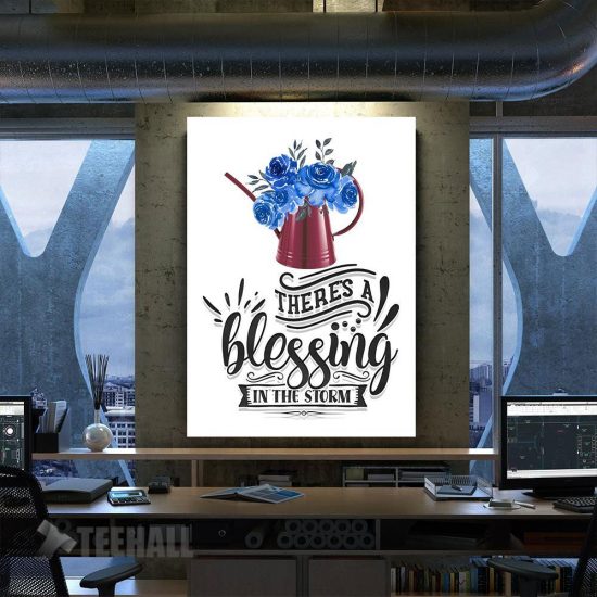 There Is Blessing Motivational Canvas Prints Wall Art Decor