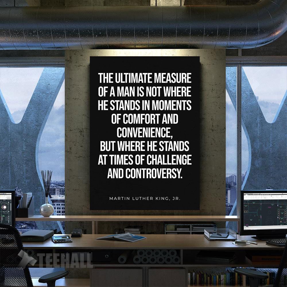 Times Of Challenge Motivational Canvas Prints Wall Art Decor