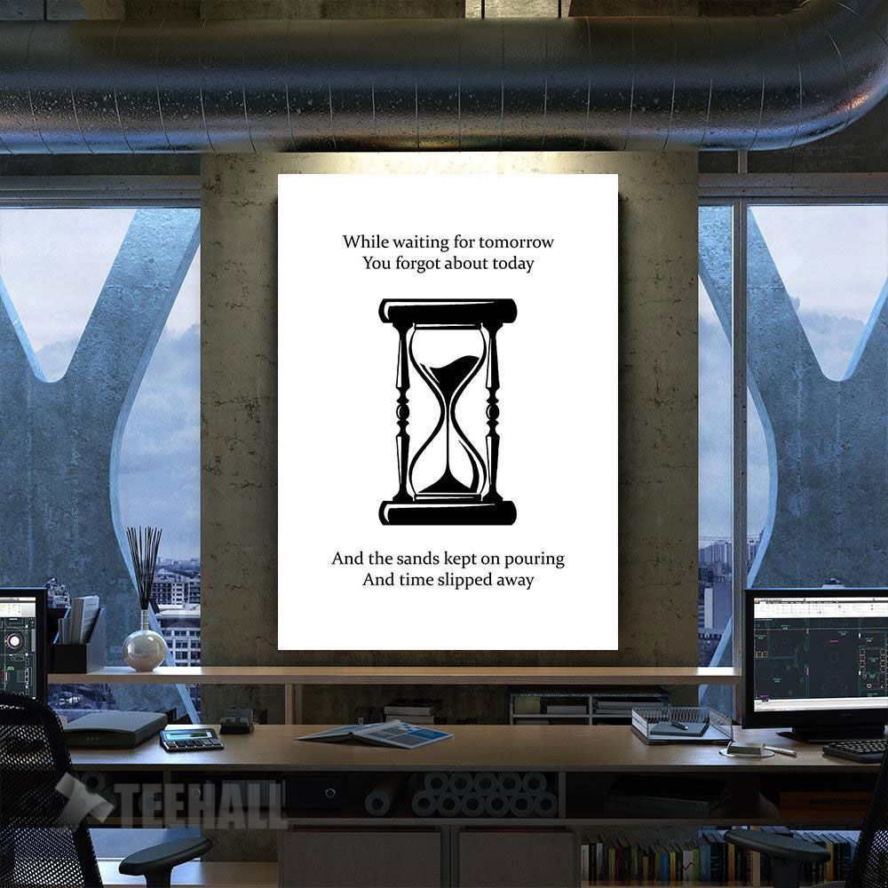 Today Matters Motivational Canvas Prints Wall Art Decor