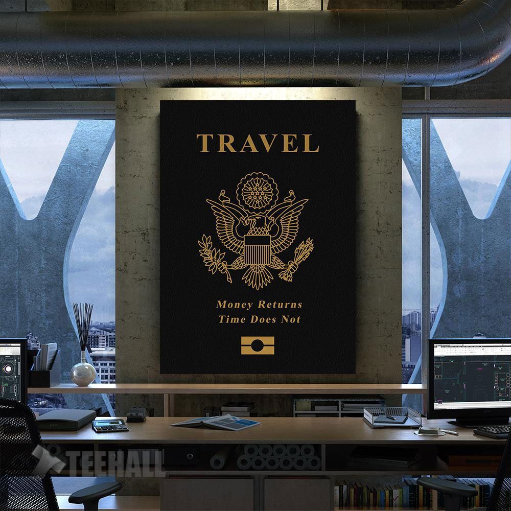 Travel Motivational Canvas Prints Wall Art Decor