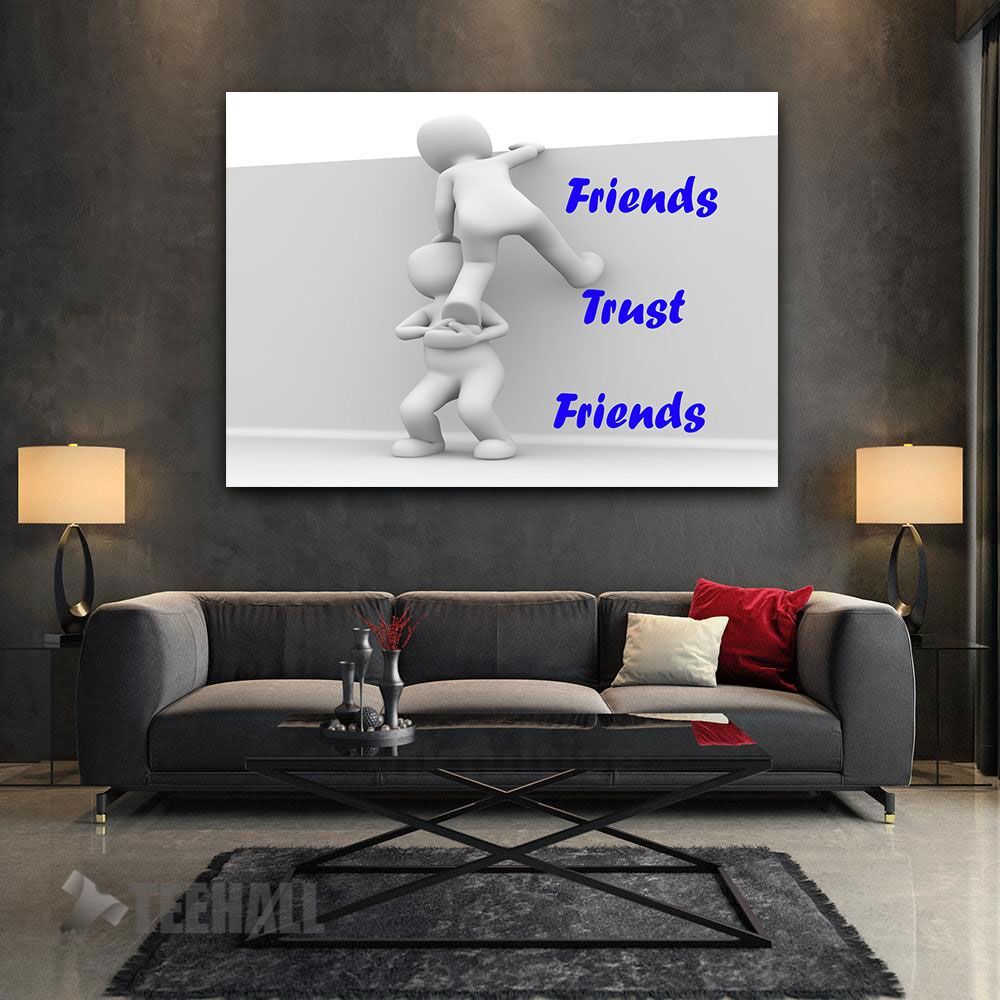 Trust Motivation Canvas Prints Wall Art Decor