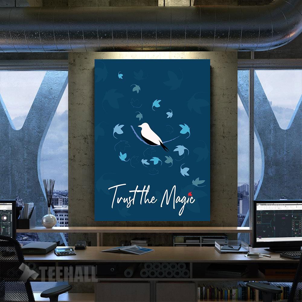 Trust The Magic Motivational Canvas Prints Wall Art Decor