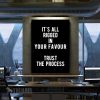 Trust The Process Quote Motivational Canvas Prints Wall Art Decor