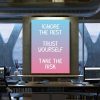 Trust Yourself Motivational Canvas Prints Wall Art Decor
