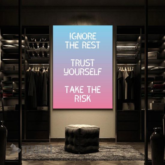 Trust Yourself Motivational Canvas Prints Wall Art Decor 2 Trust Yourself Motivational Canvas Prints Wall Art Decor 2