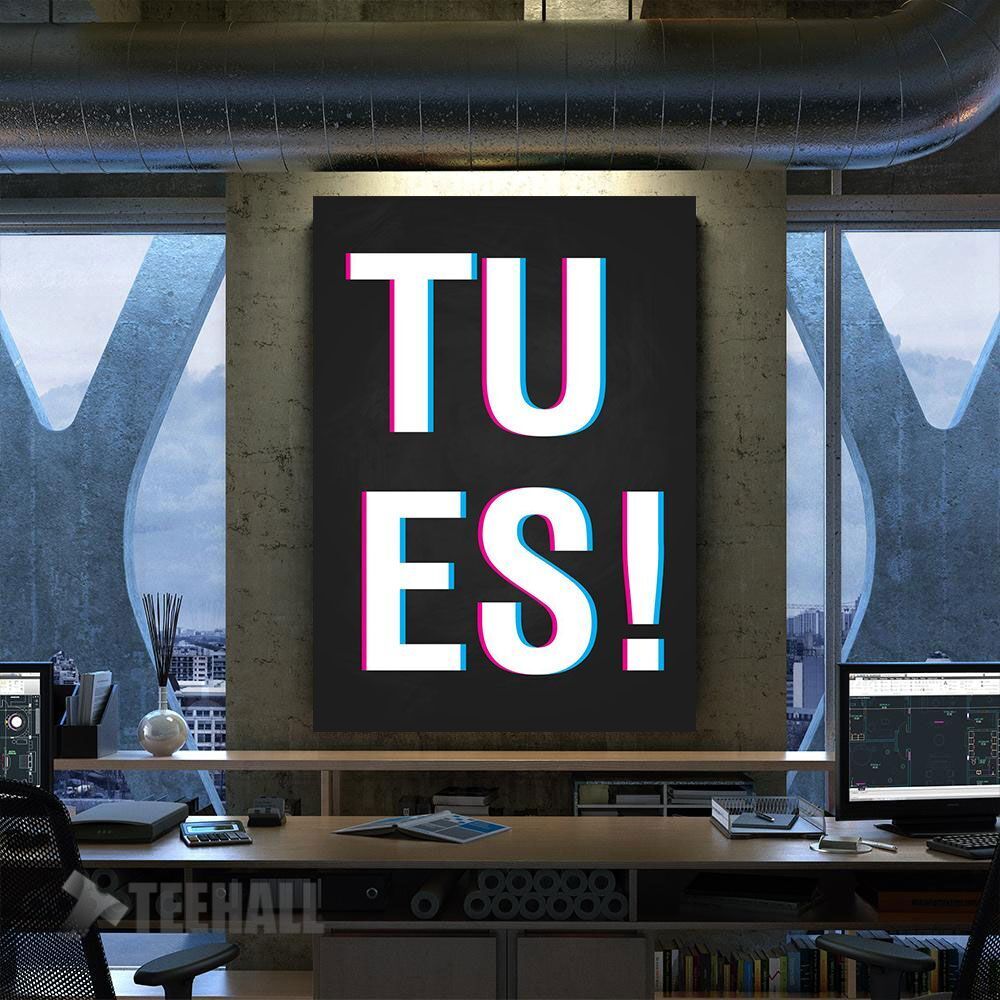 Tu Es Motivational Canvas Prints Wall Art Decor