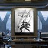 Valiant Viking Motivational Canvas Prints Wall Art Decor