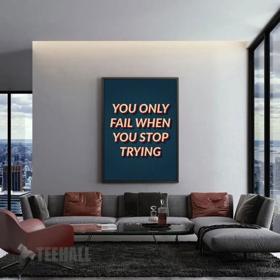 Vintage Motivation Quote Canvas Prints Wall Art Decor 1 41