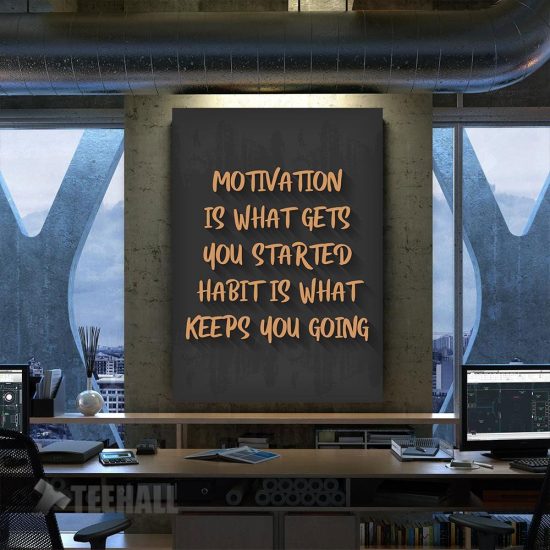 Vintage Motivation Quote Canvas Prints Wall Art Decor