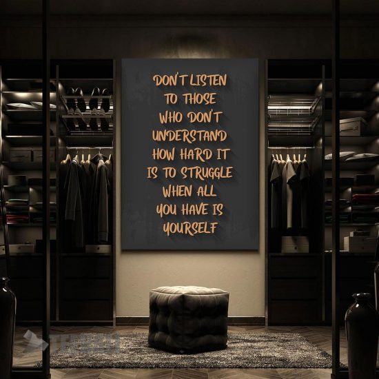 Vintage Motivation Quote Canvas Prints Wall Art Decor 2 20