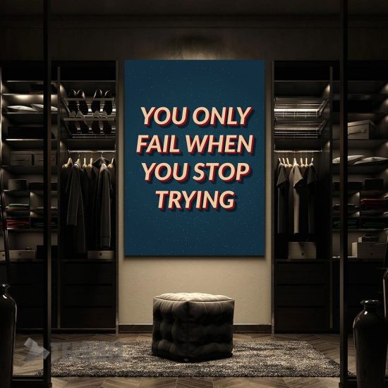 Vintage Motivation Quote Canvas Prints Wall Art Decor 2 41