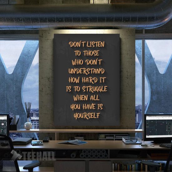 Vintage Motivation Quote Canvas Prints Wall Art Decor