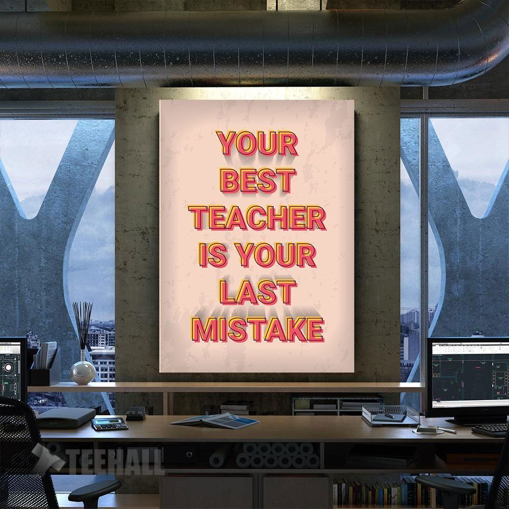 Vintage Motivation Quote Canvas Prints Wall Art Decor