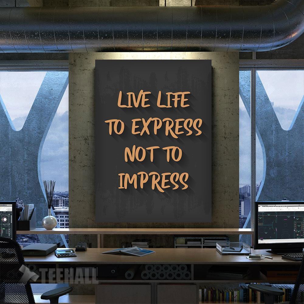 Vintage Motivation Quote Canvas Prints Wall Art Decor