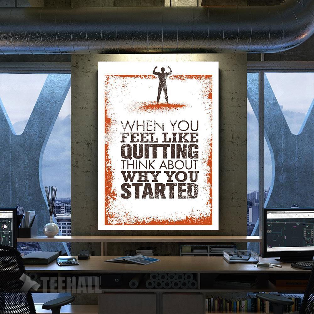 When You Feel Like Motivational Canvas Prints Wall Art Decor
