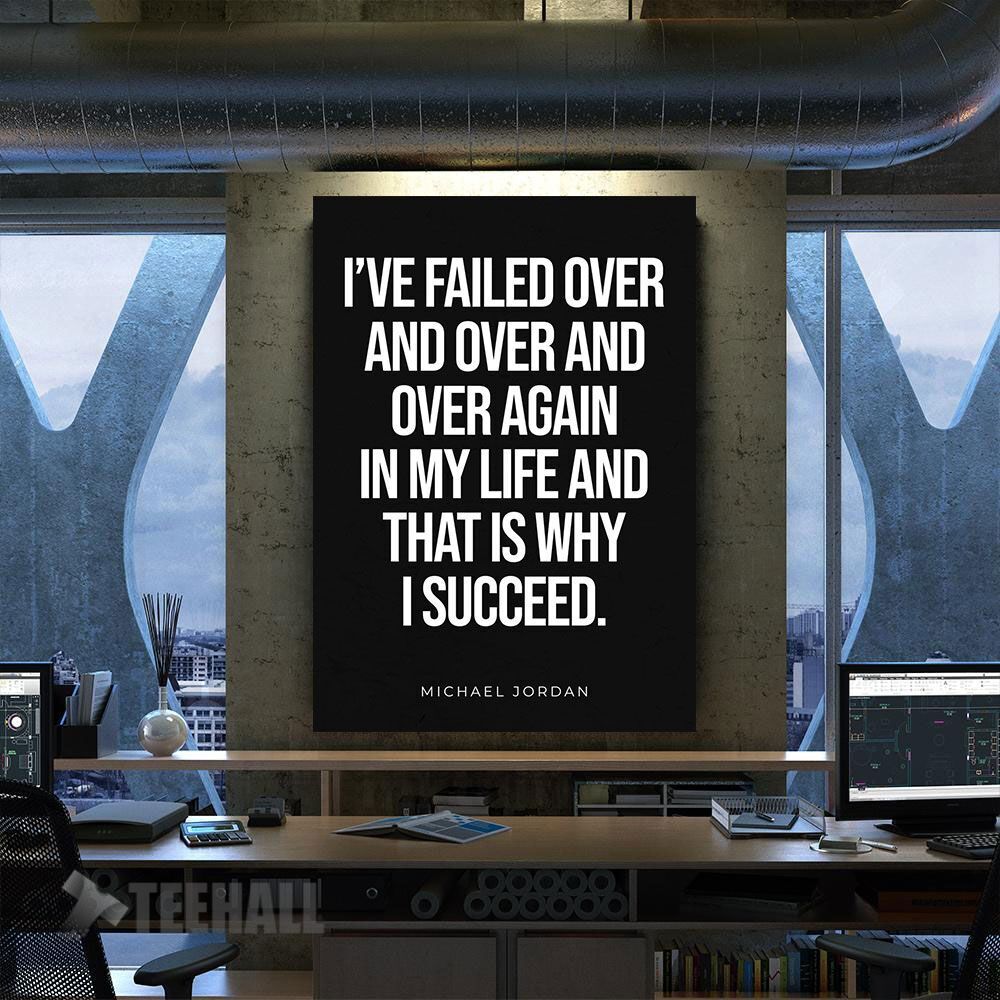 Why I Succeed Motivational Canvas Prints Wall Art Decor