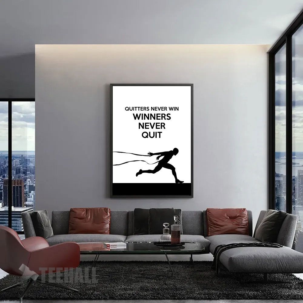 Winner-Quitter-Motivational-Canvas-Prints-Wall-Art-Decor-1 Winner Quitter Motivational Canvas Prints Wall Art Decor 1