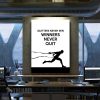 Winner Quitter Motivational Canvas Prints Wall Art Decor