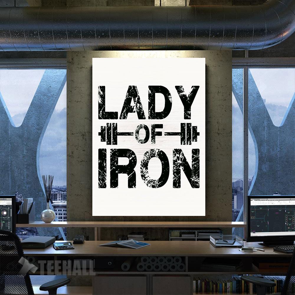 Womens Gym Motivation Canvas Prints Wall Art Decor