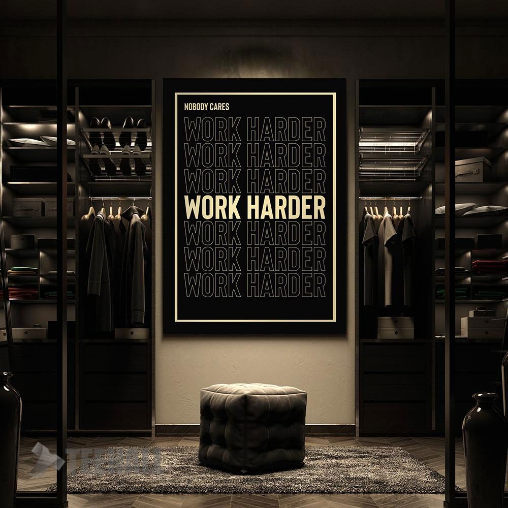 Work-Harder-Motivational-Canvas-Prints-Wall-Art-Decor-2 Work Harder Motivational Canvas Prints Wall Art Decor 2 1